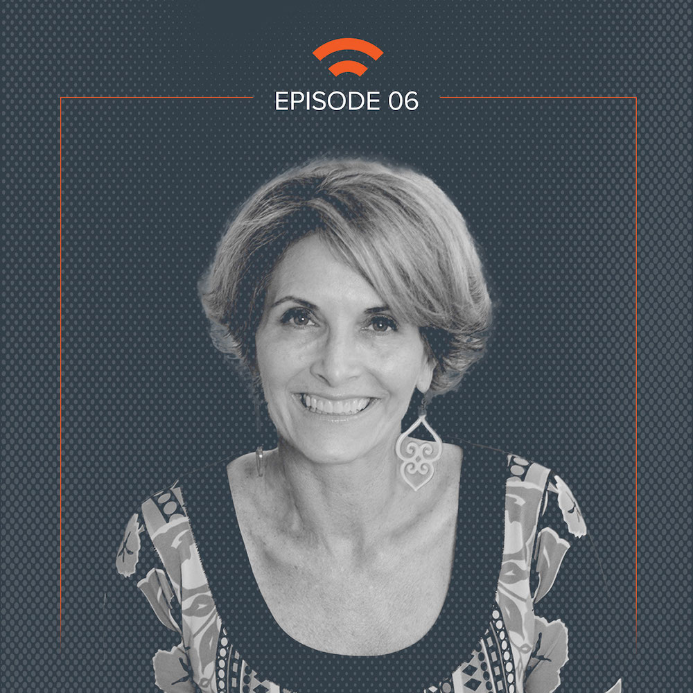 Podcast art with Kerri Wright Platais headshot